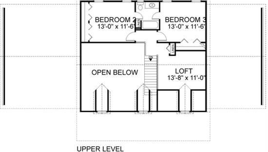 Upper Level Floorplan